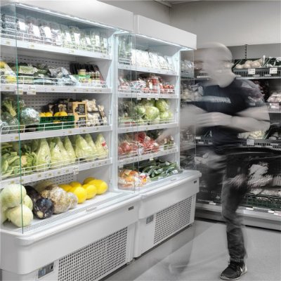 Refrigeradores de frontal abierto / multidecks